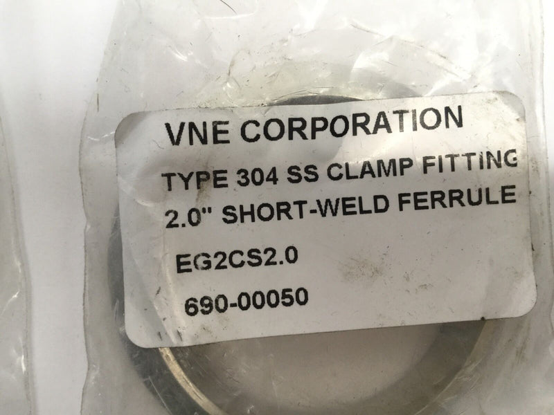 VNE Ferrules EG2CS2.5 2.5” Short-Weld / EG2CS2.0 Short-Weld - Maverick Industrial Sales