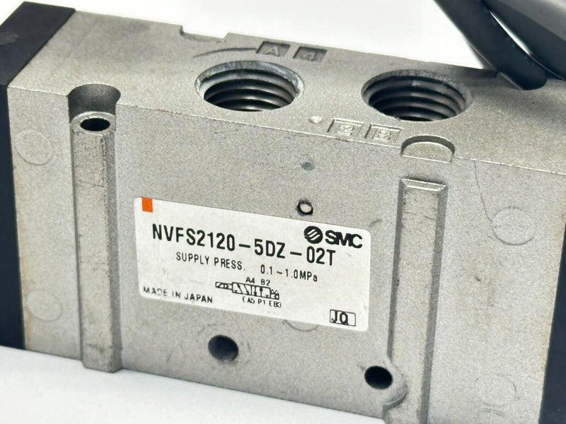 SMC NVFS2120-5DZ-02T Pneumatic Solenoid Valve w/ DC21-26V - Maverick Industrial Sales