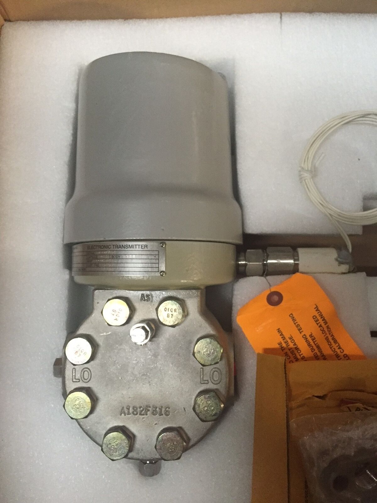 Foxboro N-E13DH-HIH2-L Weed Instruments Electronic Pressure Transmitter 3000psi - Maverick Industrial Sales