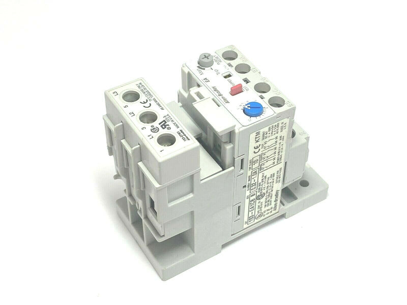 Allen Bradley 193-EA1CB Overload Relay With 193-EPM1 Din Rail Mount - Maverick Industrial Sales