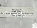 Surekap CD012 Set of Motor Brushes for Cap Belt Conveyor - Maverick Industrial Sales