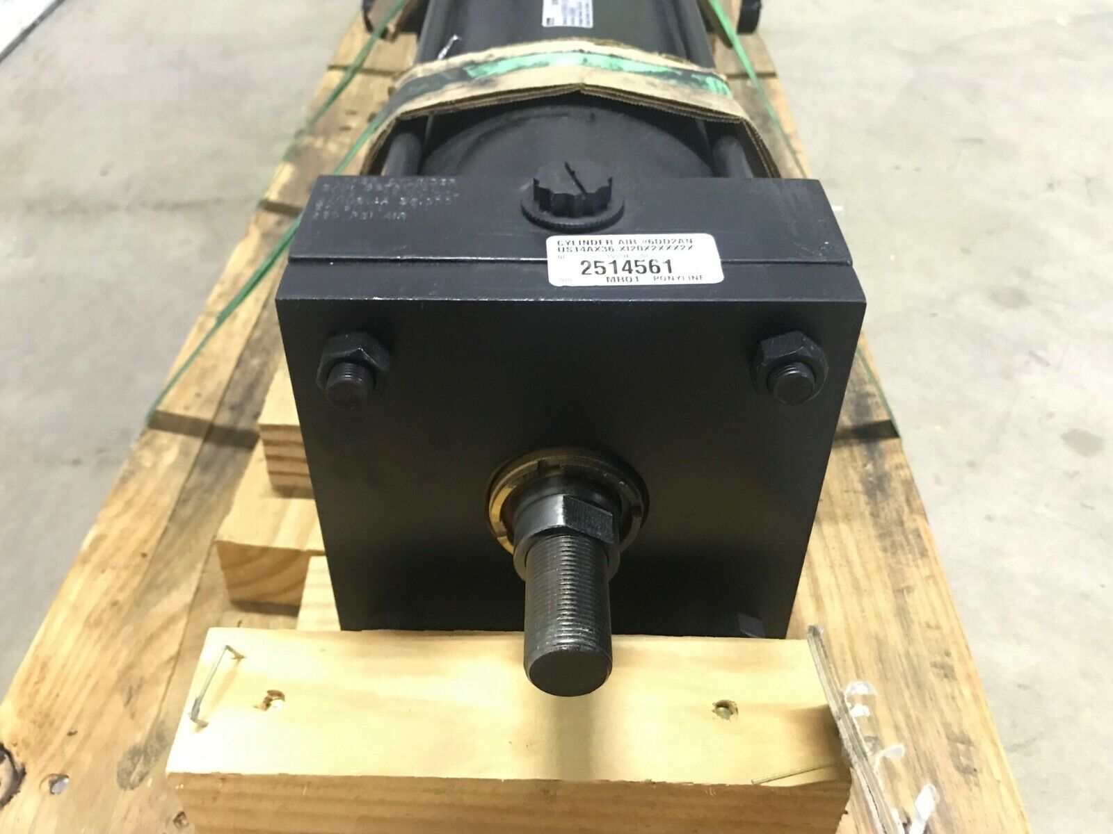 Parker Series 2AN Model 06.00 DD2ANUS14A 36.000 36" Pneumatic Air Cylinder - Maverick Industrial Sales