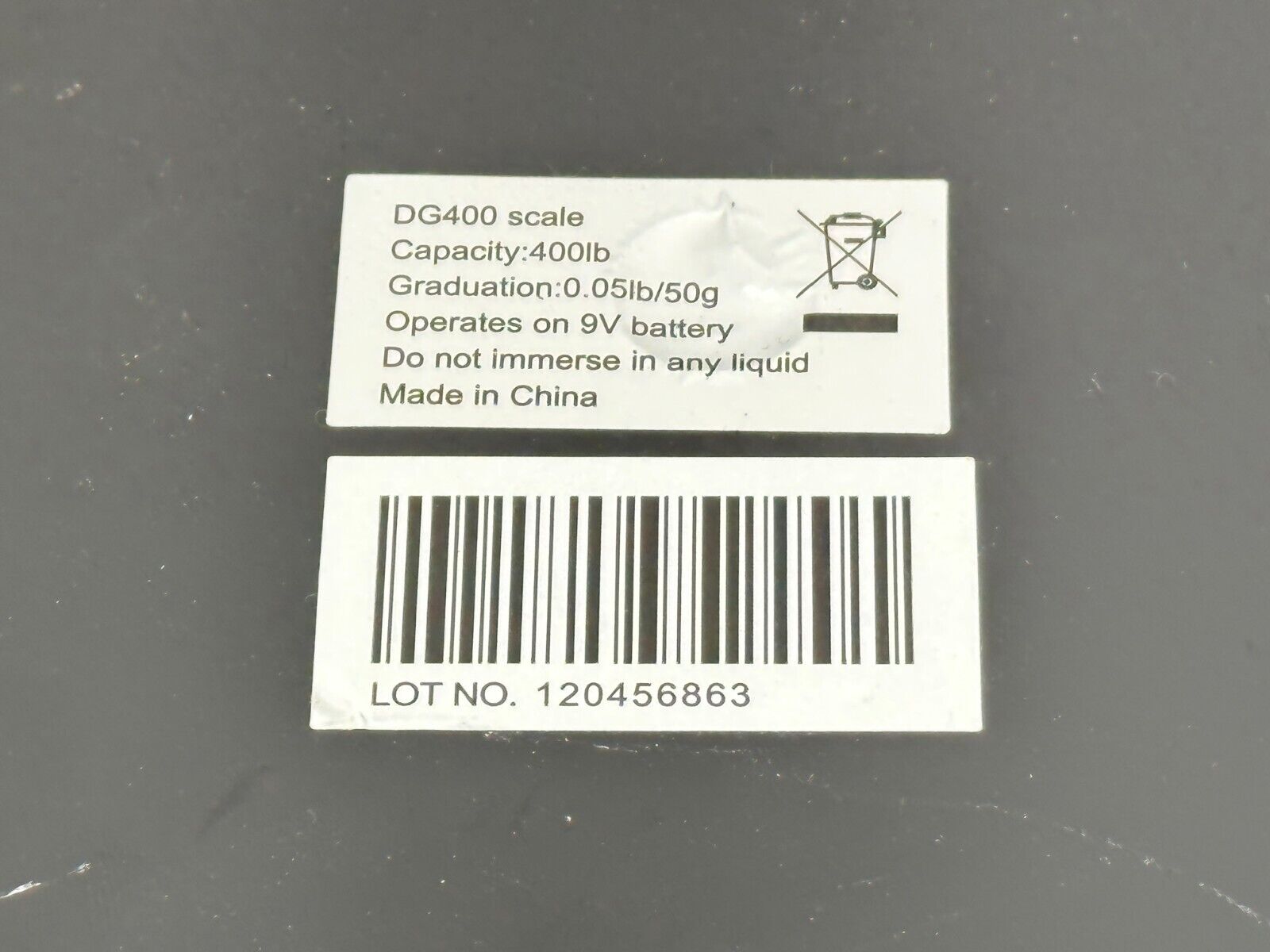 Royal DG400 Shipping Scale 400lb/180kg Capacity 0.1lb/0.05kg Accuracy - Maverick Industrial Sales
