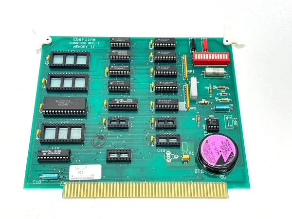 Eberline 11392-D02 Rev E Memory II Board SP1F S1 w/ 6116-S - Maverick Industrial Sales