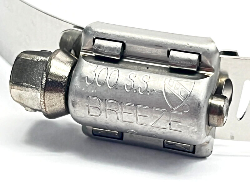 Breeze 52 Hose Clamp 2-13/16" - 3-3/4" 300 SS - Maverick Industrial Sales