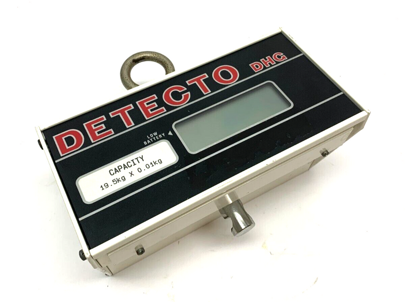 Cardinal Detecto DHG-20K Digital Hanging Scale 19.5kg x 0.01kg Capacity 9VDC - Maverick Industrial Sales