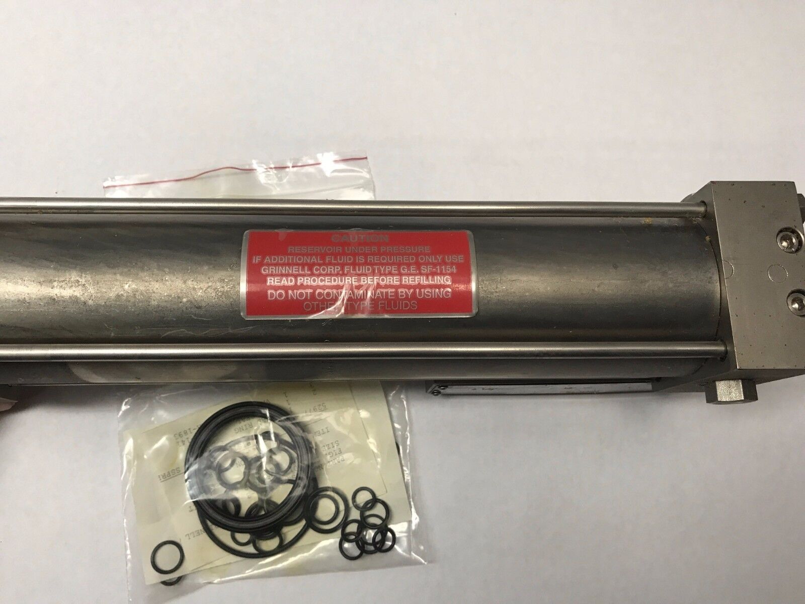 Grinnell Fig. 200/201 Hydraulic Shock Suppressor Size 3-1/4" 10" Stroke - Maverick Industrial Sales