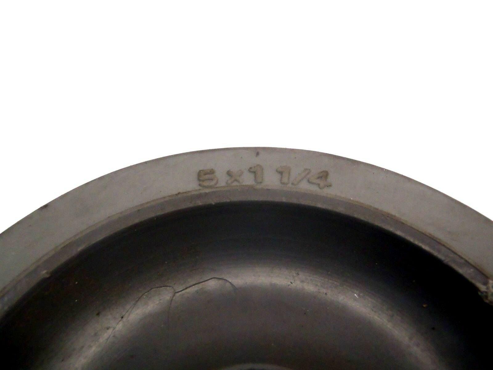 Lot of (2) Albion 5 x 1-1/4" Xtra Soft Caster, 3-5/8 x 2-1/2" X Style Mount - Maverick Industrial Sales