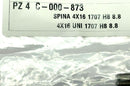 PE USA C-000-873 Dowel Pins 4X16 UNI 1707 H8 8.8 LOT OF 6 - Maverick Industrial Sales