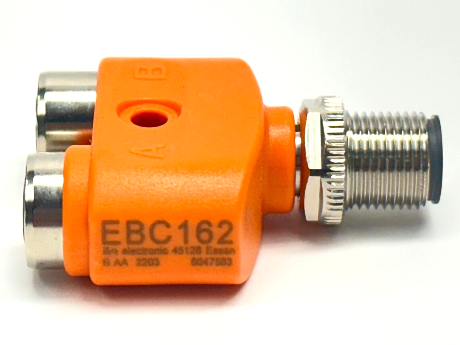 EBC162 | ifm EBC162 4-Pin M12 Y/T Splitter ZDO2H020MSS0000-00STGH040MSS