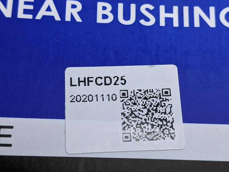 MiSUMi LHFCD25 Flanged Linear Bushing 83mm L, 40mm OD, 25mm Shaft Diameter - Maverick Industrial Sales