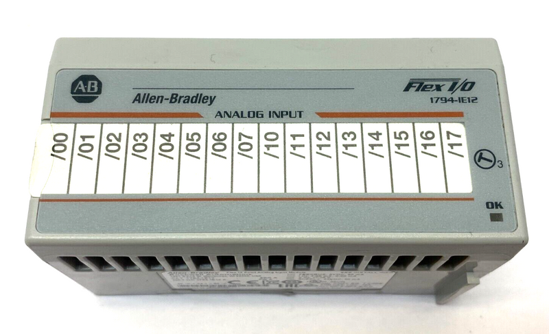 Allen Bradley 1794-IE12 Ser. A Flex I/O 12 Point Analog Input Module - Maverick Industrial Sales