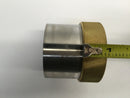 Brass/Stainless Vacuum Quick Connect Coupling, Approx. 2” ID - Maverick Industrial Sales