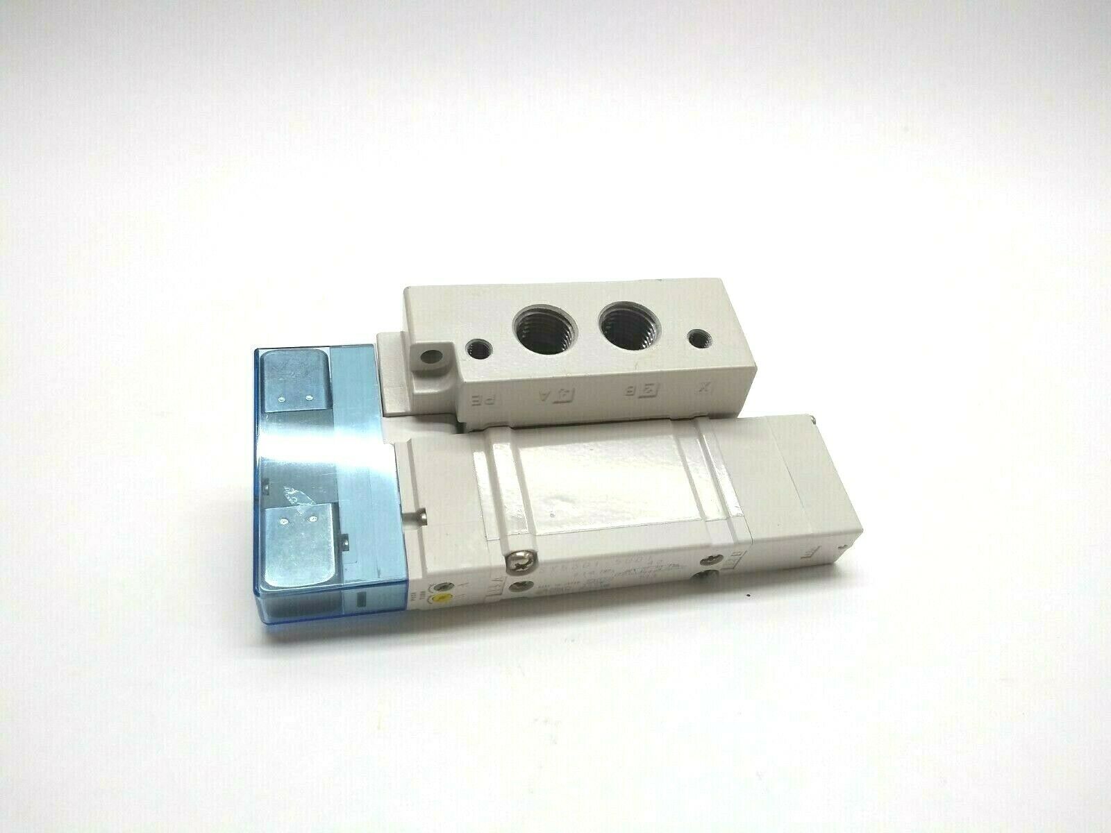 SMC SY5301-5UD1-WO-02 Pneumatic 5 Port Solenoid With 4/5 Port Solenoid Manifold - Maverick Industrial Sales