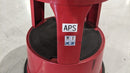 APS 17" Rolling Round Step Stool 2 Steps 500lb Capacity Red - Maverick Industrial Sales