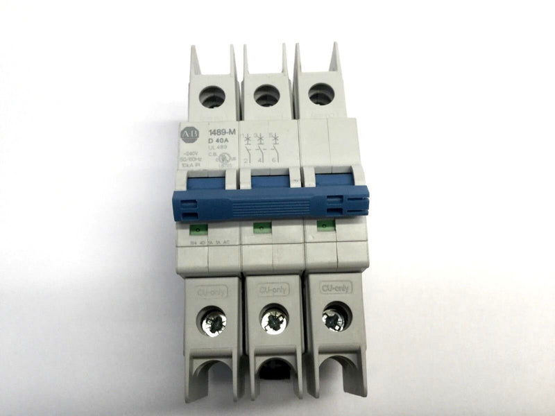 Allen Bradley 1489-M3D400 Ser D Circuit Breaker, 1498-M D 40A, 3P - Maverick Industrial Sales