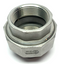 1 1/2"-150 Hex Union Coupling Pipe Fitting Female Thread 304 - Maverick Industrial Sales