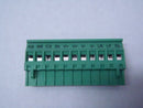 LOT OF 7 PHOENIX CONTACT MVSTBR 2.5 / 11-ST PLUGGABLE TERMINAL BLOCK - Maverick Industrial Sales