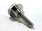 Misumi NKB10-40 Polished Chrome Knurled Knob 36mm OD 10x1.5mm Thread - Maverick Industrial Sales