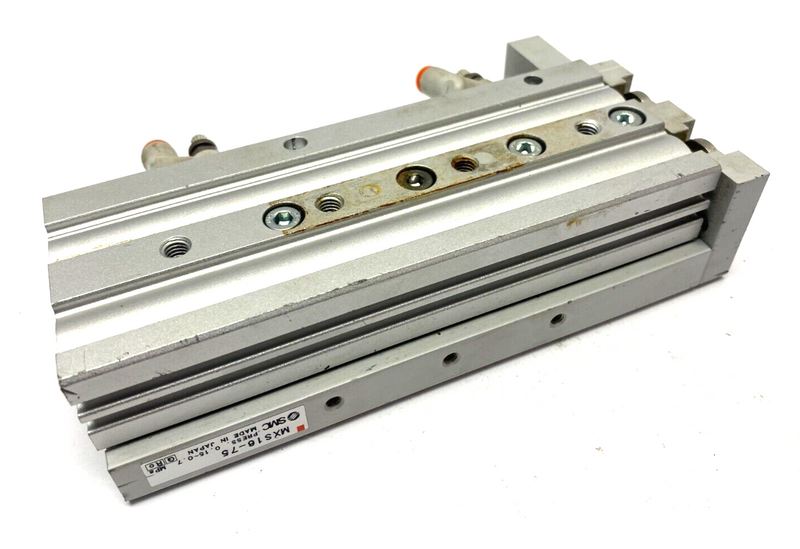 SMC MXS16-75 Guided Slide Cylinder Dual-Rod Dbl-Acting 16mm Bore 75mm Stroke - Maverick Industrial Sales