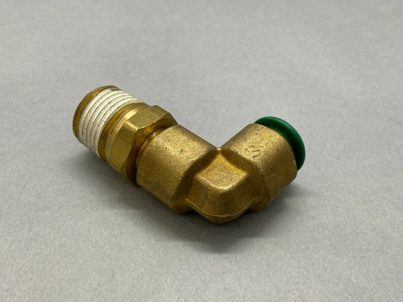 Parker W169PL-8-8 Male Elbow Brass 1/2" Tube x 1/2" NPT - Maverick Industrial Sales