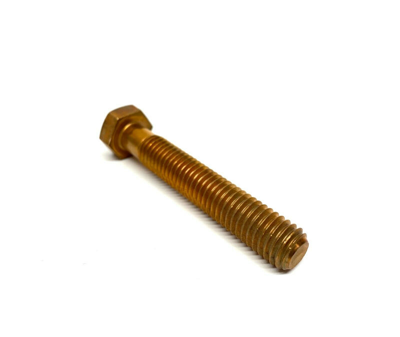 Hex Head Machine Bolt Bronze Silicon 1/2"-13 UNC x 3" LOT OF 10 - Maverick Industrial Sales