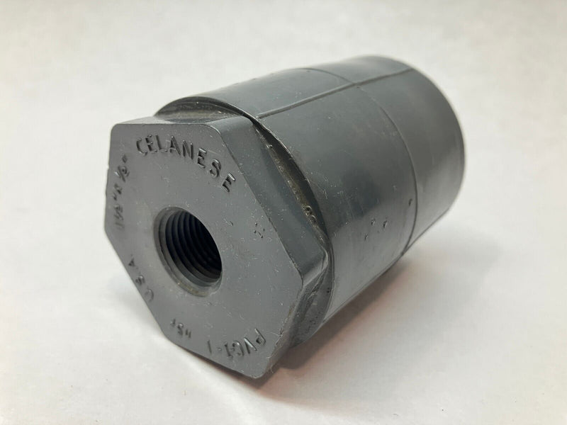 Celanese 1-1/2" x 1/2" Reducer Bushing Flush Style PVC-I nSF 3-3/8" OAL - Maverick Industrial Sales