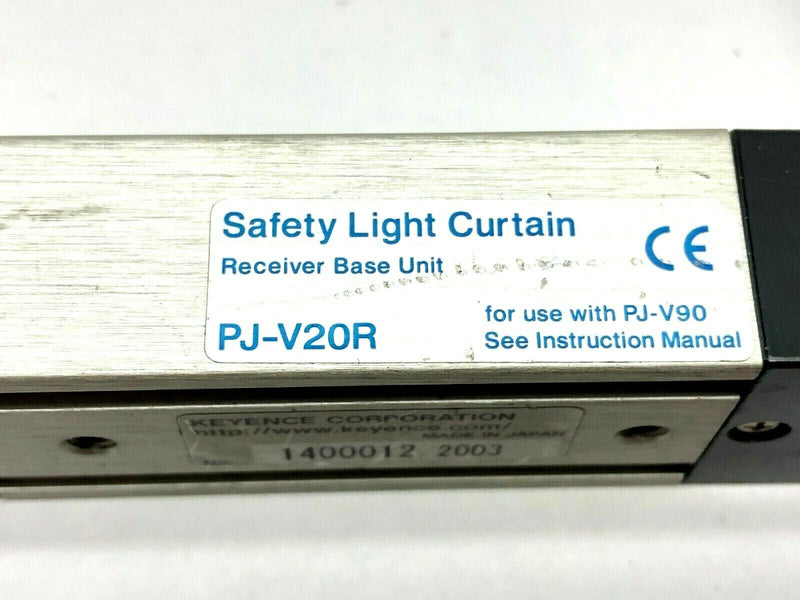Keyence PJ-V20R Safety Light Curtain Receiver w/ Extension Unit - Maverick Industrial Sales