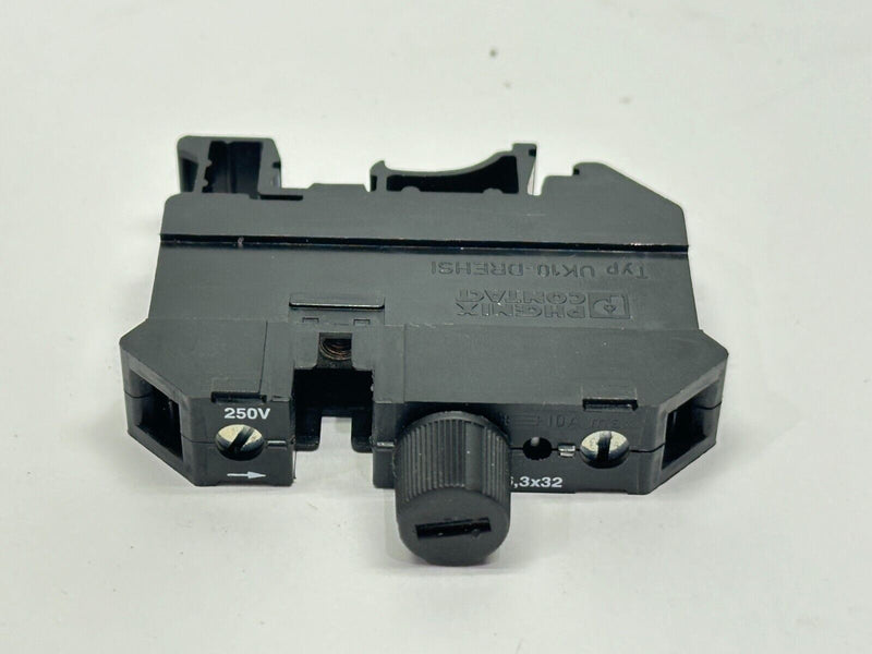 Phoenix Contact UK10-DREHSI Fuse Modular Terminal Block 6,3x32 3005507 - Maverick Industrial Sales