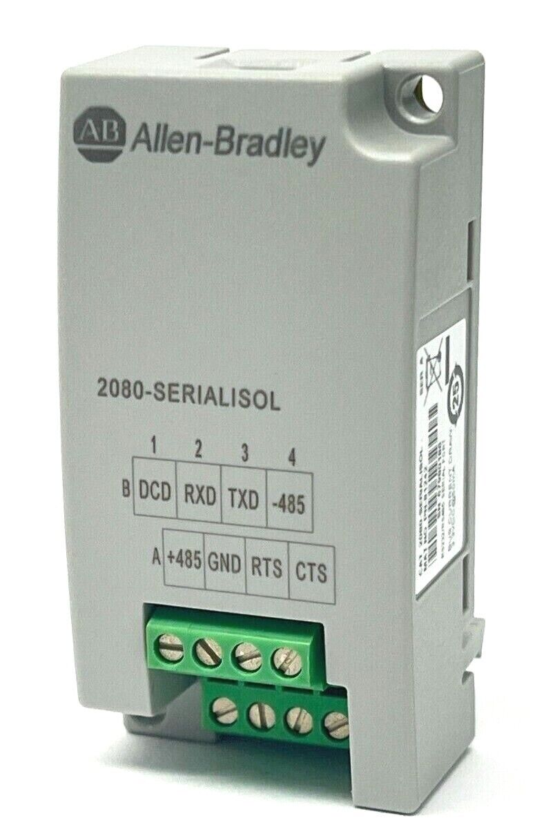 Allen Bradley 2080-SERIALISOL Ser A Isolated Serial Port Plug-In - Maverick Industrial Sales