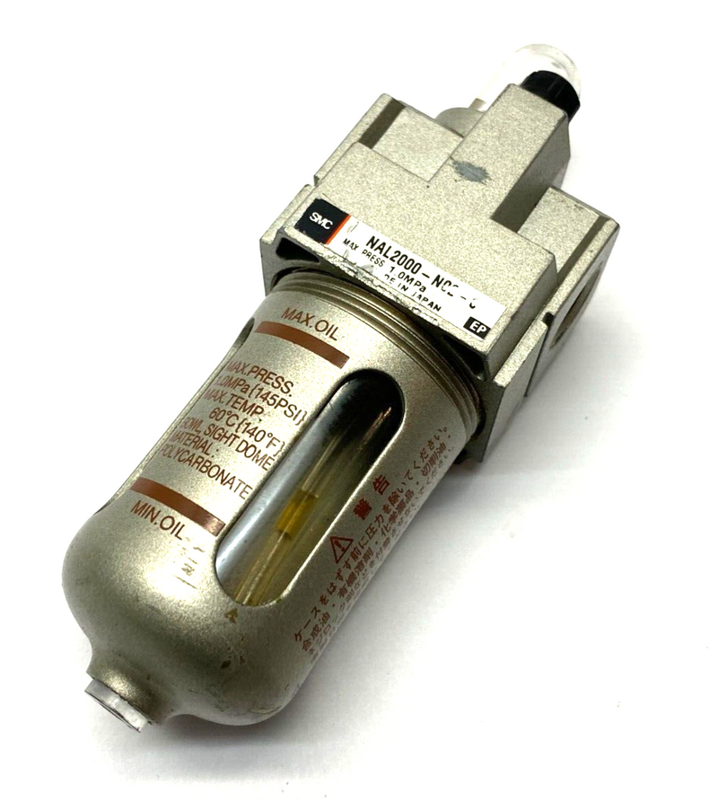 SMC NAL2000-N02-C Legacy Series Lubricator Module 1/4" NPT 1.0MPa Max Press - Maverick Industrial Sales