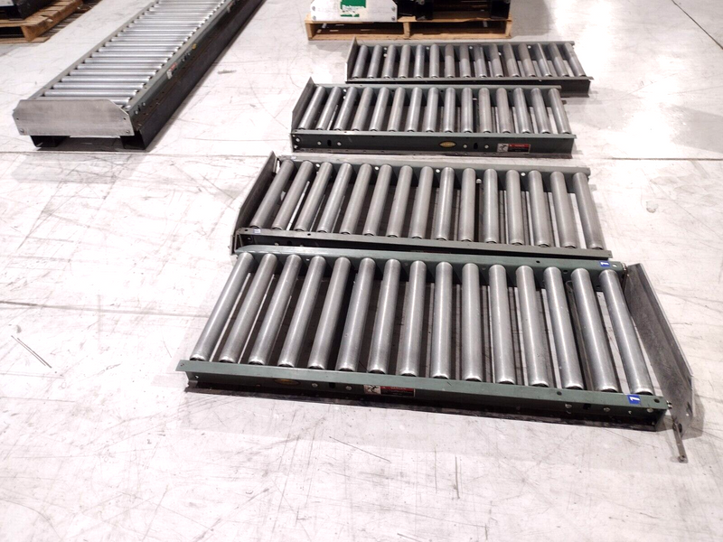 Hytrol 19GSR-17-3 Medium Duty Gravity Roller Conveyor LOT OF 95 FT - Maverick Industrial Sales