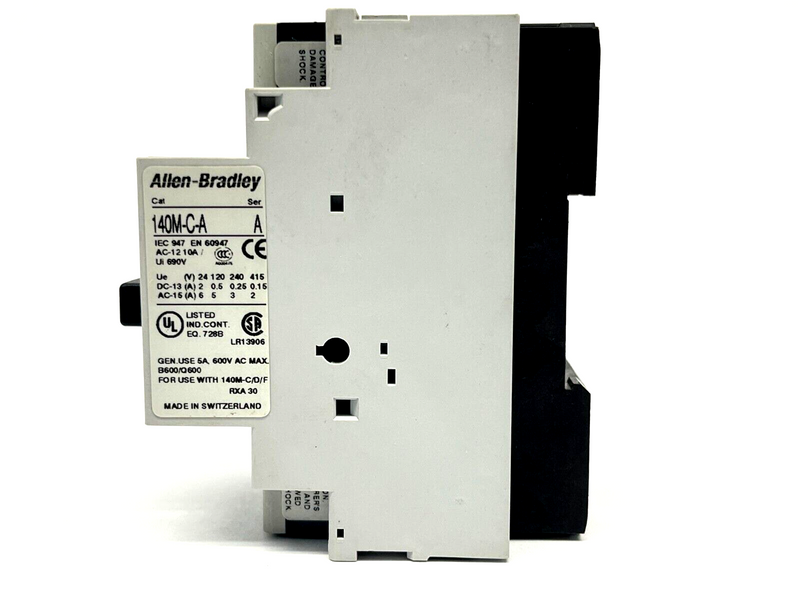 Allen Bradley 140M-D8E-B25 Ser B Motor Protection Circuit Breaker w/ 140M-C-A - Maverick Industrial Sales