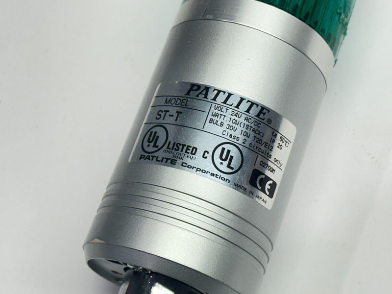Patlite ST-301T-RYG Light Signal Tower ST-T Series 24V - Maverick Industrial Sales