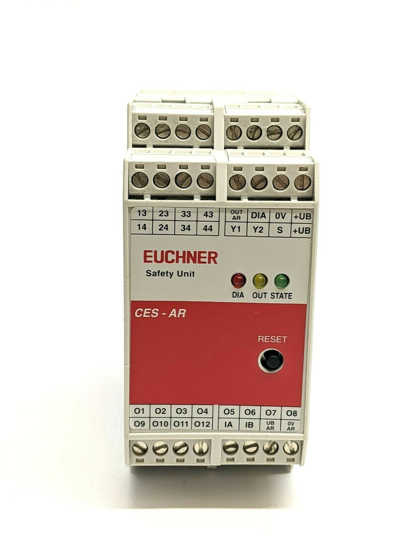 Euchner CES-AR-AES-12 AR Evaluation Safety Unit 098225 - Maverick Industrial Sales