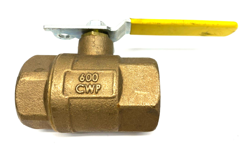 Apollo Conbraco 75-107-01 Bronze Locking Ball Valve Inline 1-1/2" - Maverick Industrial Sales