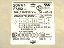 Corcom 20VV1 F7253 Single Phase Power Filter 20A 120/250V - Maverick Industrial Sales