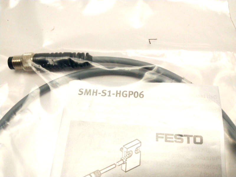 Festo SMH-S1-HGP06 Position Sensor M8 4-Pin Male 0.5m 175710 - Maverick Industrial Sales