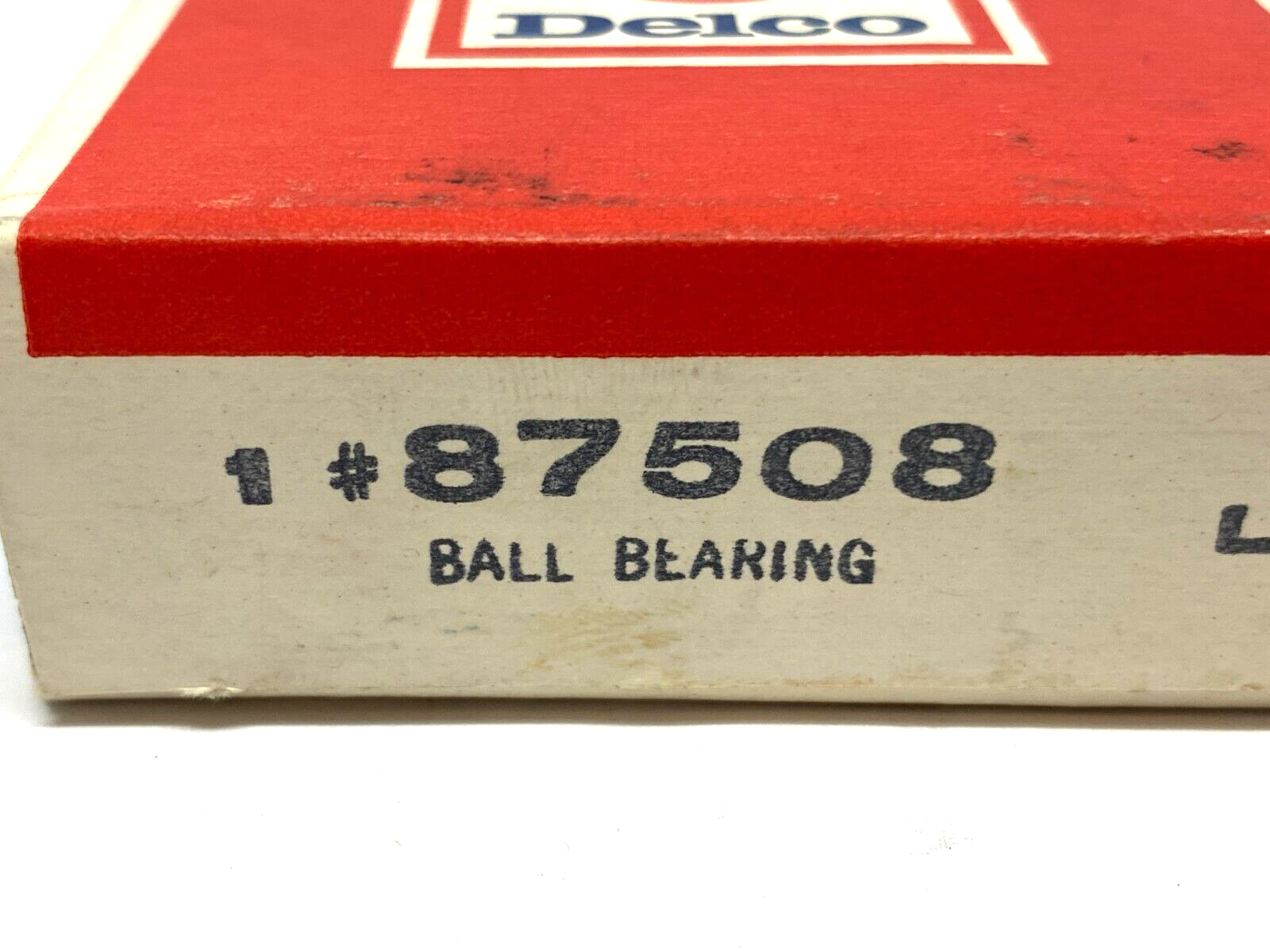 87508 | NDH Delco Deep Groove Ball Bearing 40mm I.D. 80mm O.D. 24mm Width - New - Maverick Industrial Sales