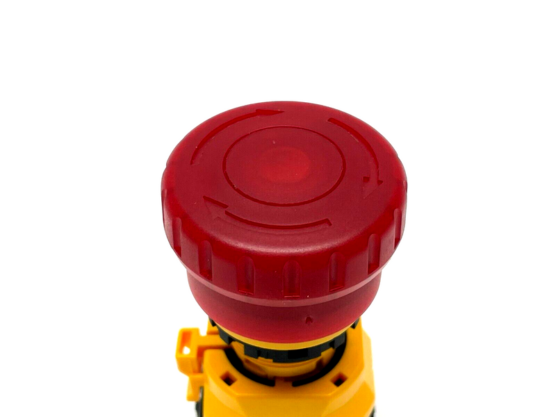 IDEC XW1E-LV402Q4MFR Emergency Stop Pushbutton Illuminated - Maverick Industrial Sales