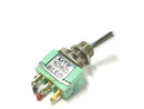 Alco MTE 106D On-On Toggle Switch SPDT 6A 125V 3A 250V 5/16" Thread - Maverick Industrial Sales