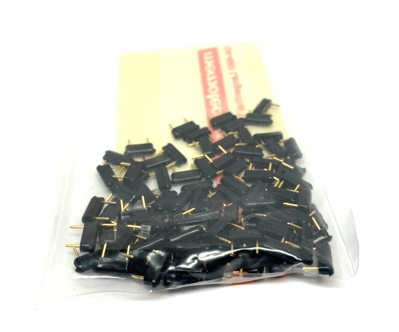 Camboin Electric 461-2251-01-03-10 Shorting Link Plug Black And Gold PACK OF 100 - Maverick Industrial Sales