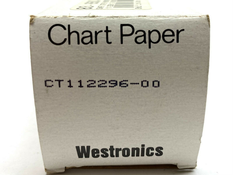 Westronics CT112296-00 Strip Chart Paper 12-3/8" x 100 FT Roll 0-240 Range - Maverick Industrial Sales