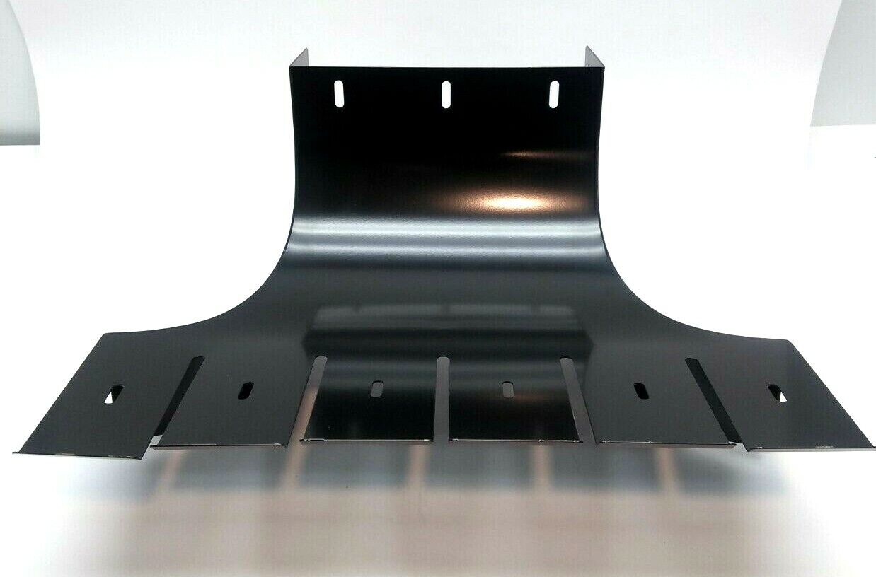 Radius Down12 BL | WBT WB Trays Radius Down Cable Tray Exit 12" Wide - New - Maverick Industrial Sales