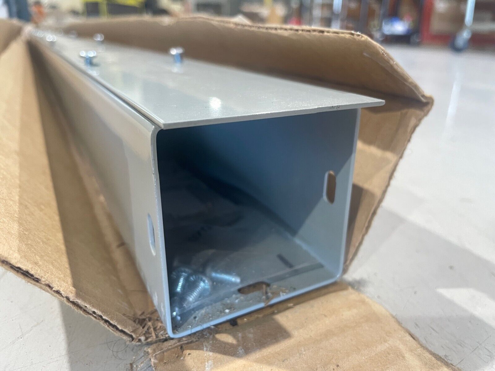 Cooper B-Line 22120 G NK Wiring Trough, Wireway,  120"L x 2.5"W x 2.5"H, Eaton - Maverick Industrial Sales