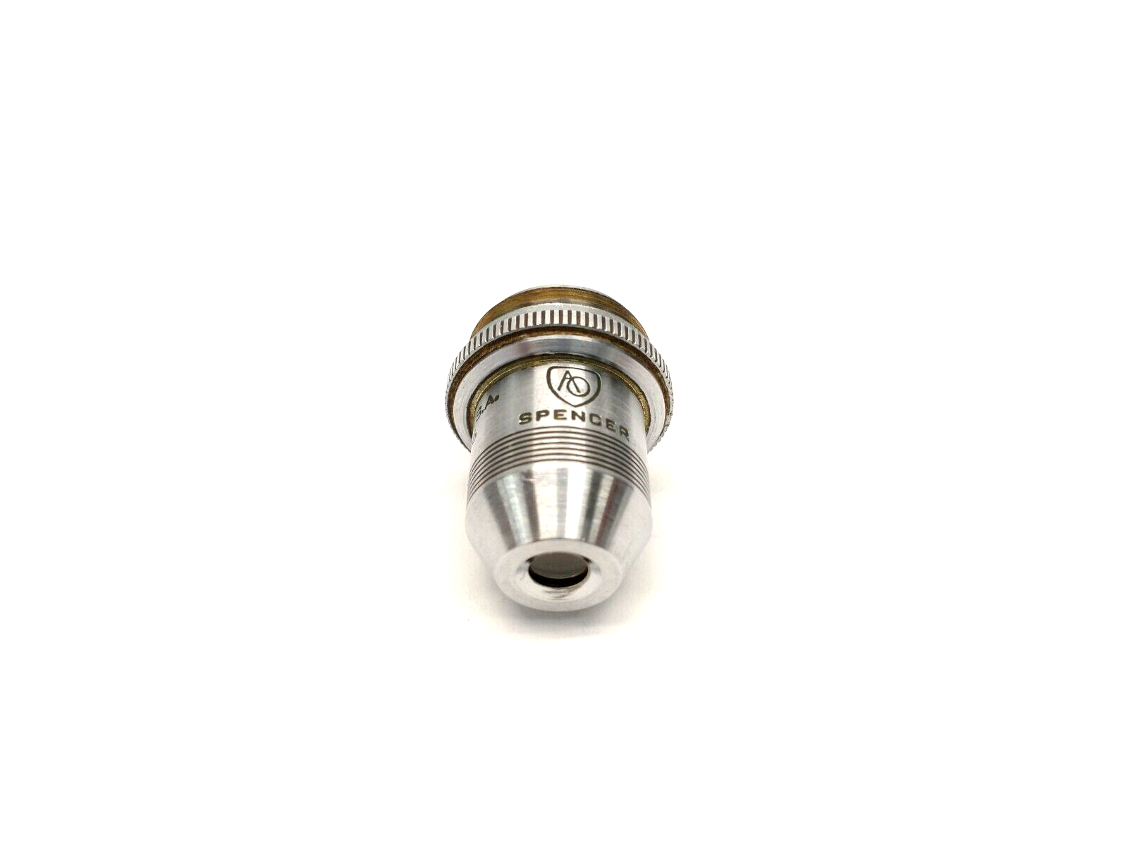 American Optical 1076 Microscope Objective Lens 10x N.A. .25 - Maverick Industrial Sales