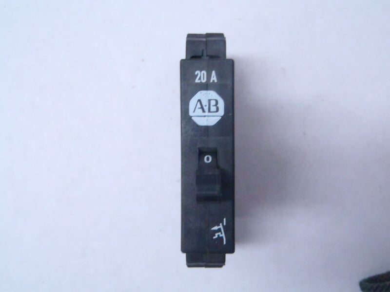 Allen Bradley 1492-GS1G200 Ser A Miniature Circuit Breaker 20A 1P 277VAC 65VDC - Maverick Industrial Sales