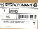 Hubbell Wiegmann B100806CH Enclosure 10x8x6" w/ AMP 211771-1 and Terminal Blocks - Maverick Industrial Sales