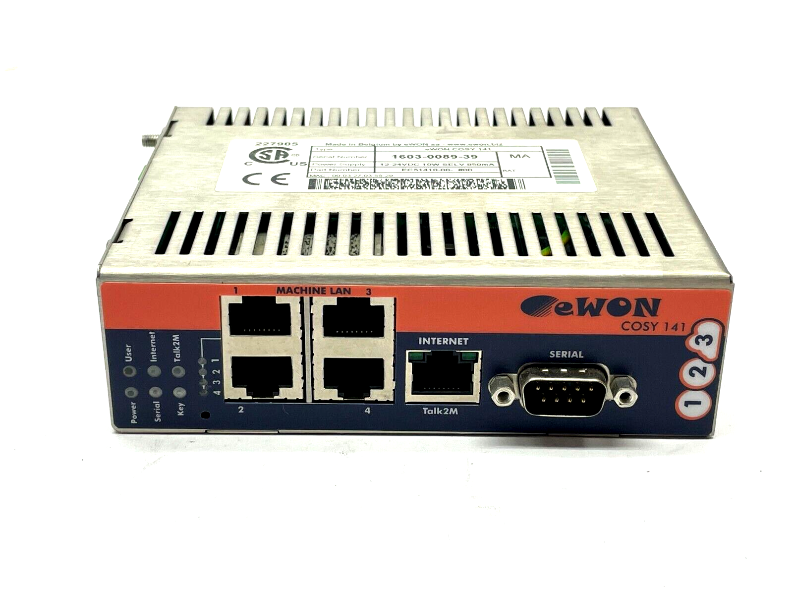 eWON COSY 141  EC51410 MPI VPN Router 12-24VDC 10W - Maverick Industrial Sales