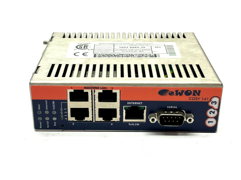 eWON COSY 141 EC51410 MPI VPN Router 12-24VDC 10W – Maverick Industrial ...